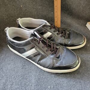 Mens Creative Recreation patent Blk/White Sneaker SZ 14